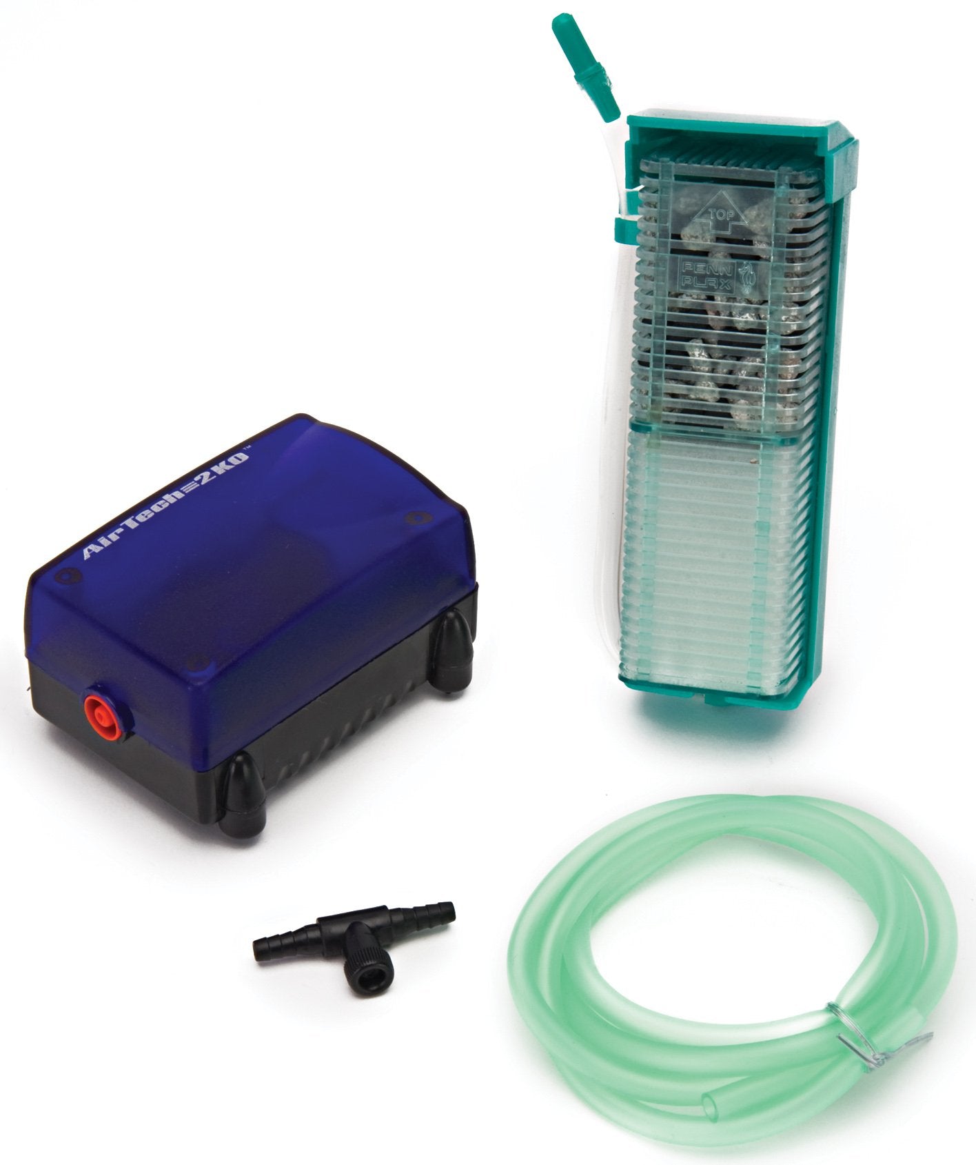 Penn-Plax Small World Aquarium Filter – Comes with a Disposable Media – Safe for Freshwater and Saltwater Setups (SWF1)