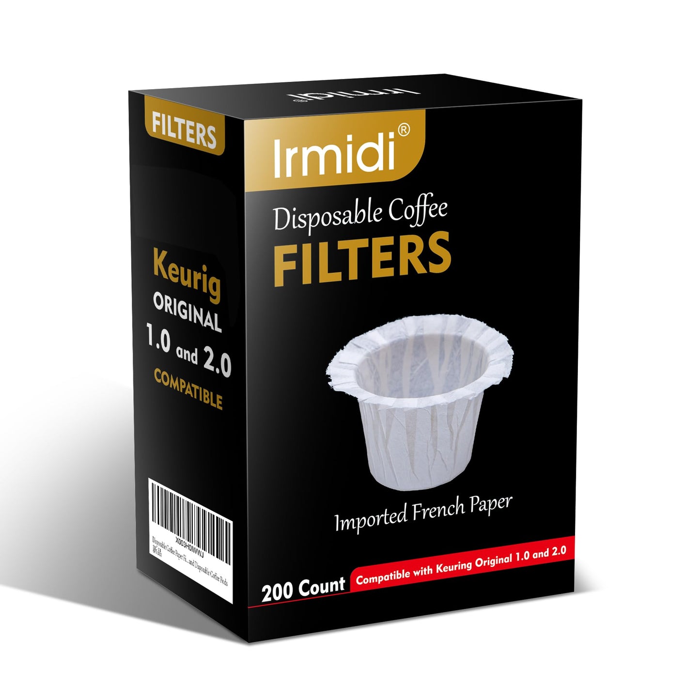 Reusable K Cups Coffee Filters 4 Pack Coffee Pods Compatible with Keurig Brewers 1.0 and 2.0Coffee Makers - Universal Kcup Filters Fit Refillable Kcup Coffee Pods