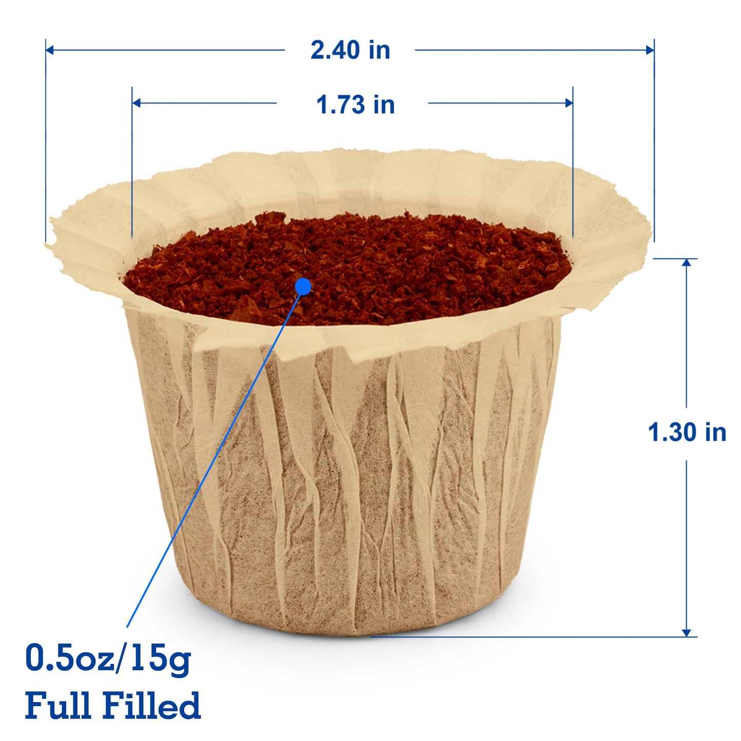 Reusable K Cups Coffee Filters 4 Pack Coffee Pods Compatible with Keurig Brewers 1.0 and 2.0Coffee Makers - Universal Kcup Filters Fit Refillable Kcup Coffee Pods