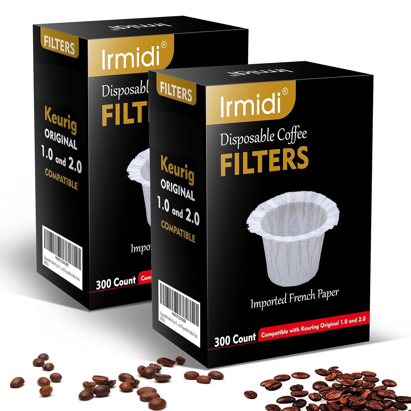 Reusable K Cups Coffee Filters 4 Pack Coffee Pods Compatible with Keurig Brewers 1.0 and 2.0Coffee Makers - Universal Kcup Filters Fit Refillable Kcup Coffee Pods