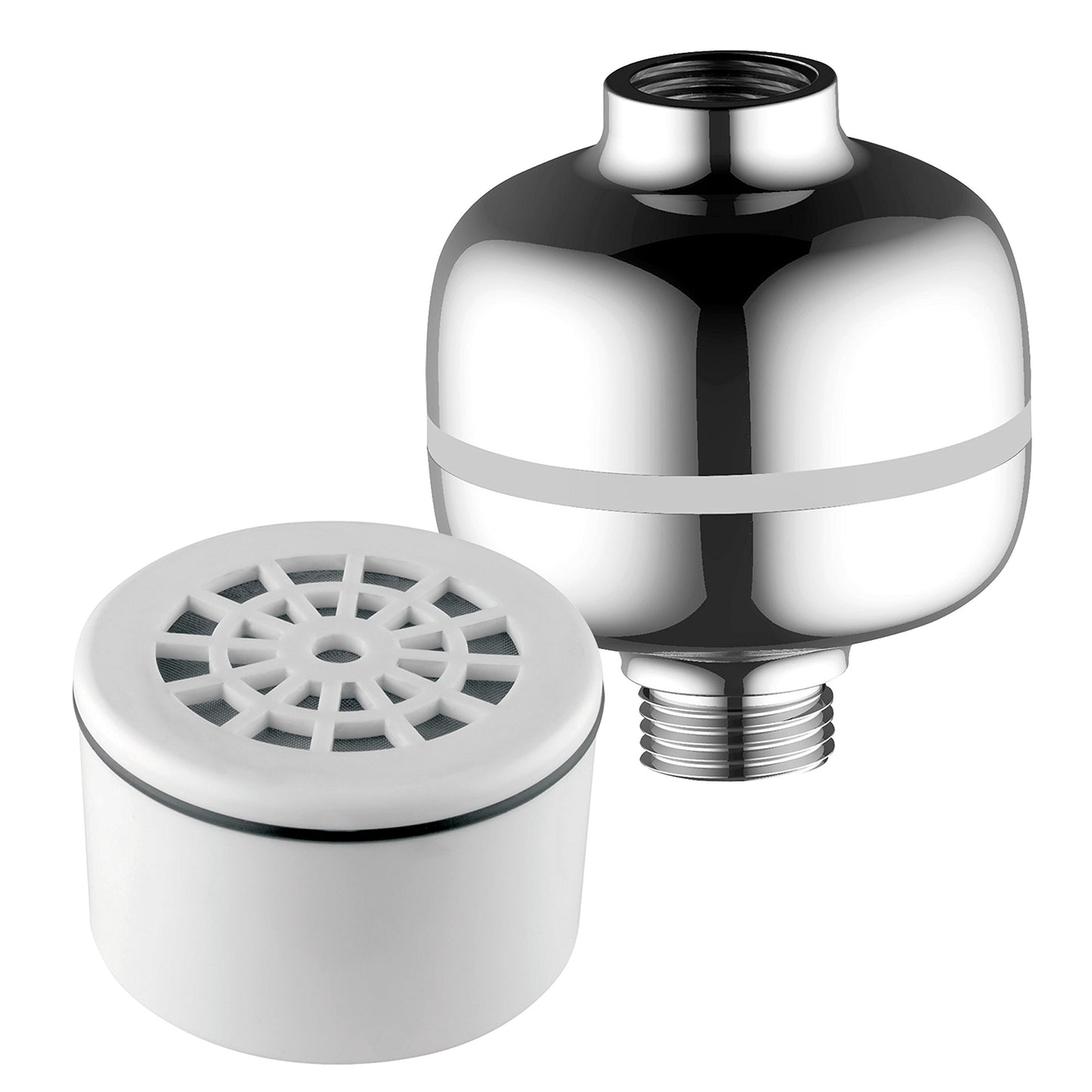 AquaCare by HotelSpa 1139 Replacement Disposable Enriched KDF Cartridge for Compact Universal Shower Filter or Filtered Shower Heads/Handheld Showers