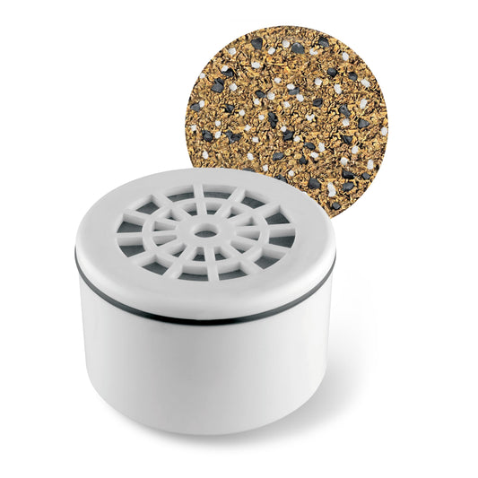 AquaCare by HotelSpa 1139 Replacement Disposable Enriched KDF Cartridge for Compact Universal Shower Filter or Filtered Shower Heads/Handheld Showers